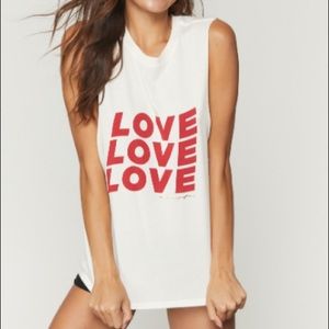 Spiritual Gangster Love Rocker Tank